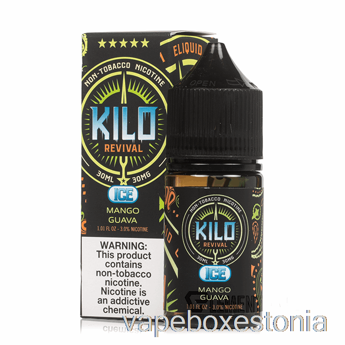Vape Box Estonia Jää Mango Guajaav - Kilo Revival Soolad - 30ml 30mg
